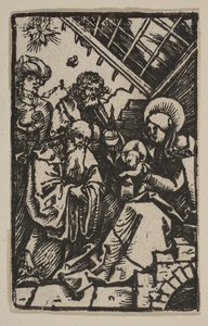 De aanbidding van de koningen door Albrecht Dürer