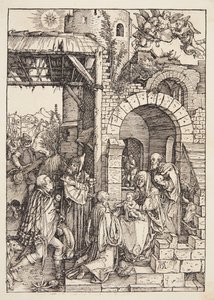 De aanbidding van de wijzen door Albrecht Dürer