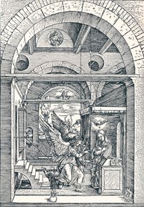 De Annunciatie, 1506 1906 door Albrecht Dürer
