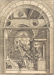 De Aankondiging door Albrecht Dürer