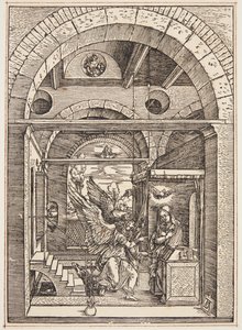 De Annunciatie door Albrecht Dürer