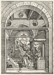 De Aankondiging door Albrecht Dürer