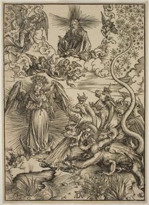 De Apocalyptische Vrouw door Albrecht Dürer