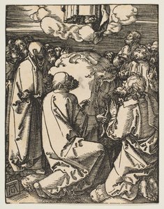 De Hemelvaart, uit De Kleine Passie door Albrecht Dürer