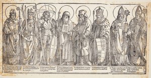 De Oostenrijkse heiligen door Albrecht Dürer