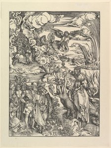 De Babylonische Hoer, uit De Apocalyps. Facsimile door Albrecht Dürer