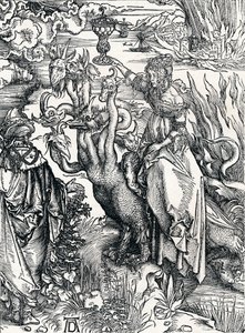 De Babylonische Hoer door Albrecht Dürer