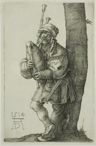 De doedelzakspeler