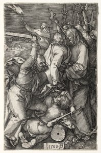 Het verraad van Christus door Judas door Albrecht Dürer