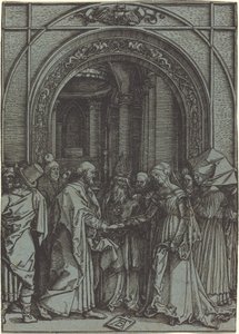 De Verloving van de Maagd door Albrecht Dürer