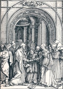 De verloving van de Maagd, 1506 1906 door Albrecht Dürer