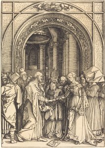 De verloving van de Maagd door Albrecht Dürer