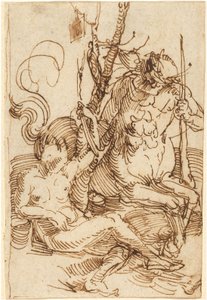 De Centaur Familie door Albrecht Dürer