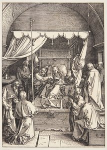 De dood van de Maagd door Albrecht Dürer