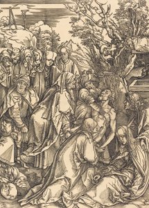 De kruisafneming, ca. 1497 door Albrecht Dürer