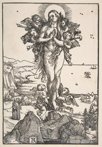 De extase van de heilige Maria Magdalena door Albrecht Dürer