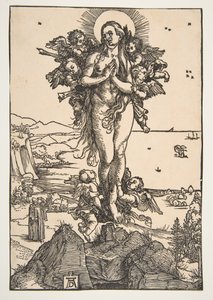 De Verheffing van Sint Maria Magdalena door Albrecht Dürer