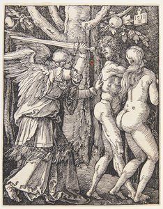 De Verdrijving uit het Paradijs door Albrecht Dürer