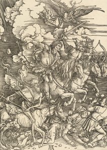 De Vier Ruiters, 1498 door Albrecht Dürer