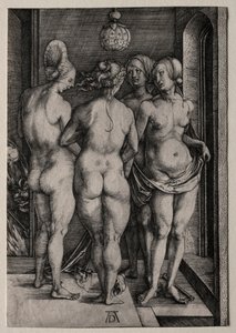 De vier heksen vier naakte vrouwen, 1497
