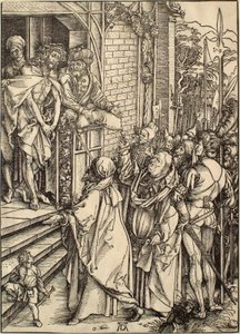 De Grote Passie: Ecce Homo door Albrecht Dürer