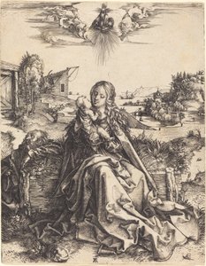 De Heilige Familie met de Meikever