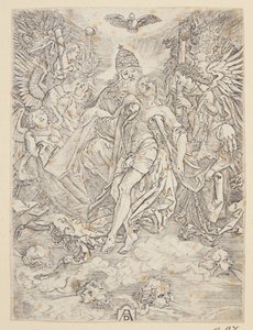 De Heilige Drie-eenheid door Albrecht Dürer