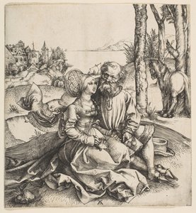 Het slecht passende paar, ca. 1495 door Albrecht Dürer