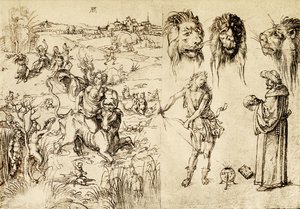 De ontvoering van Europa door Albrecht Dürer