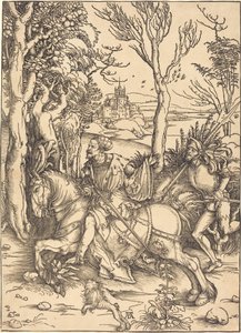 De Ridder te Paard en de Lansquenet