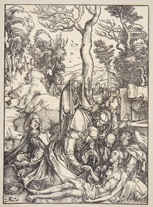 De klaagzang door Albrecht Dürer