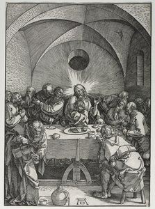 De Grote Passie: Het Laatste Avondmaal door Albrecht Dürer