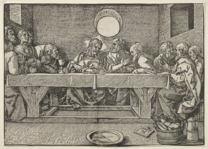 Het Laatste Avondmaal, 1523 door Albrecht Dürer