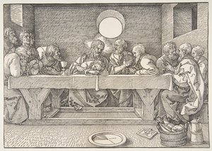 Het Laatste Avondmaal door Albrecht Dürer
