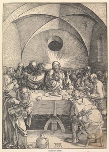 Het Laatste Avondmaal, uit De Grote Passie, 1510