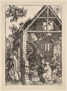 Het leven van de Maagd: De geboorte van Christus door Albrecht Dürer