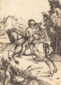 De kleine koerier, ca. 1496 door Albrecht Dürer