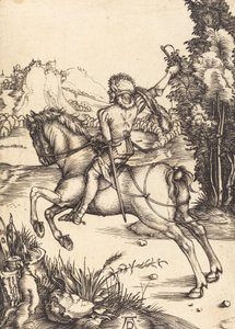 De kleine koerier door Albrecht Dürer