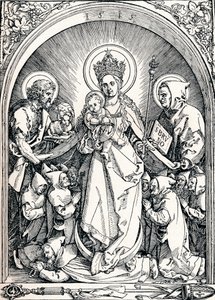 De Madonna met de Kartuizer Monniken, Johannes de Doper en Sint Bruno, 1515