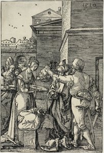 Het Martelaarschap van Johannes de Doper door Albrecht Dürer