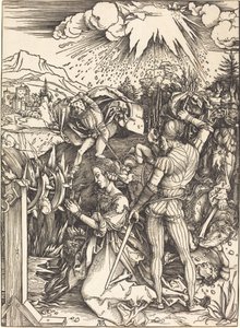 Het Martelaarschap van Sint-Catharina door Albrecht Dürer