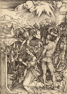 Het martelaarschap van Sint-Catharina door Albrecht Dürer