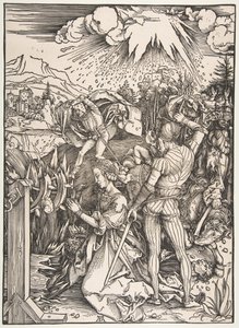 Het martelaarschap van Sint Catharina door Albrecht Dürer