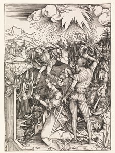 Het Martelaarschap van St. Catharina door Albrecht Dürer