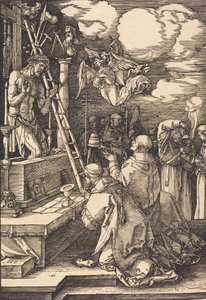 De mis van Sint Gregorius, 1511 door Albrecht Dürer