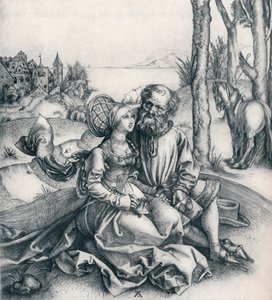 Het Aanbod van Liefde, 1495, 1906 door Albrecht Dürer