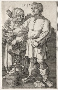 De Boeren op de Markt door Albrecht Dürer