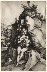 De Boetedoening van St. Johannes Chrysostomus door Albrecht Dürer