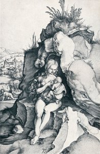 De Boetedoening van St. Johannes Chrysostomus, 1495 1906 door Albrecht Dürer