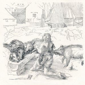 De Verloren Zoon door Albrecht Dürer